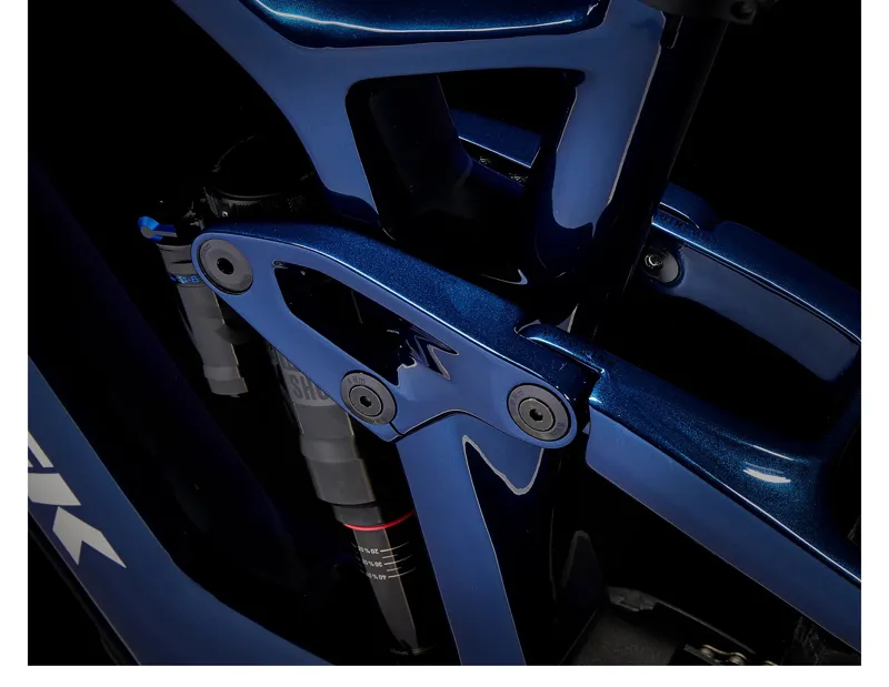 Trek Fuel Exe 9.8 GX AXS Electric Mountain Bike in Mulsanne Blue Large-5